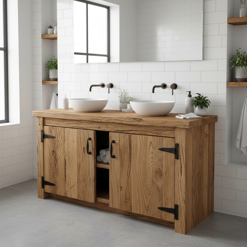 Reclaimed Wood Bathroom Vanity